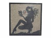 Travertin Tableau de Femme Manifique