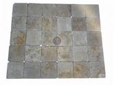 Travertin Clair 15x15x1 cm Antique