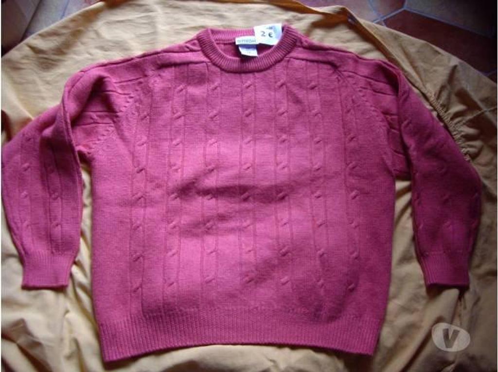 Vêtements occasion Bas-Rhin Bouxwiller - 67330 - Photos Vivastreet PULL Homme Taille 4 Vieux Rose 