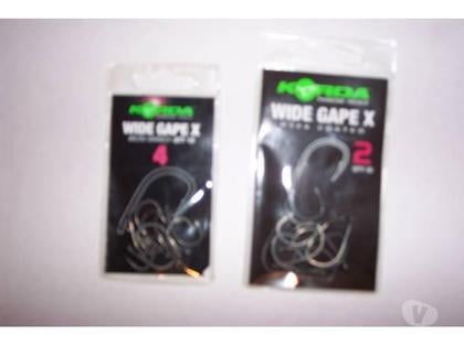 Matériel de sport Villeneuve sur Lot Lot-et-Garonne - Photos Vivastreet 2 paquets de 10 hameçons carpe KORDA Wide Gape X