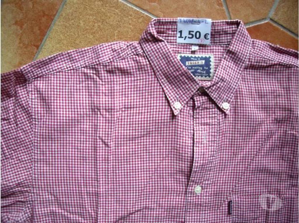 Vêtements occasion Bas-Rhin Bouxwiller - 67330 - Photos Vivastreet CHEMISES Homme M.LONGUES T41-42, T.4 et T.L 