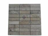 Marbre Capuccino Mosaique 3x10 cm Antique Rustique