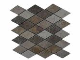 Travertin Mixte Losange Mosaique