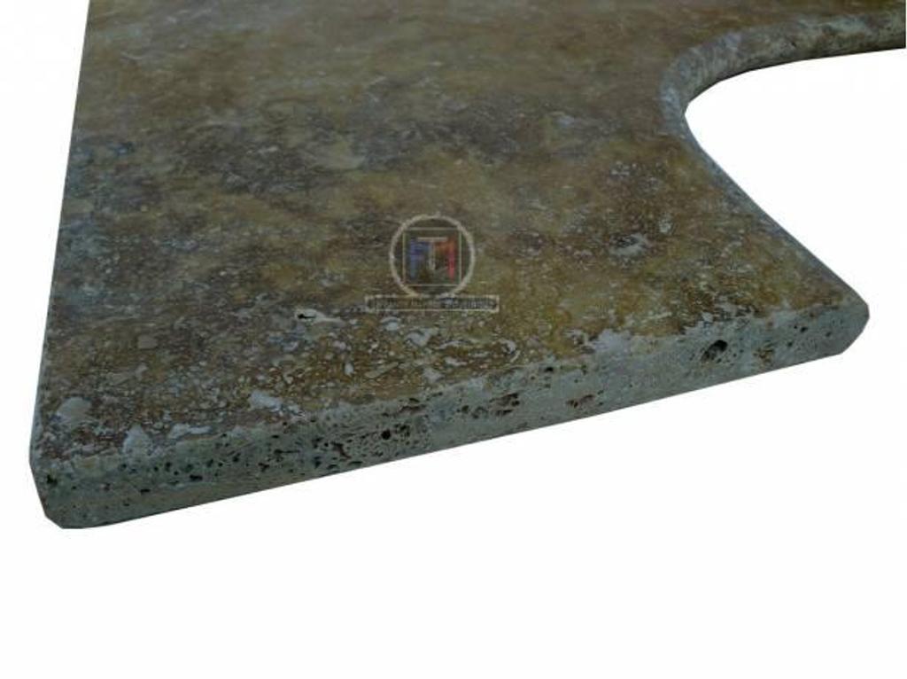  Bouches-du-Rhône Lancon Provence - 13680 - Photos Vivastreet Travertin Jaune Margelle Angle Antique