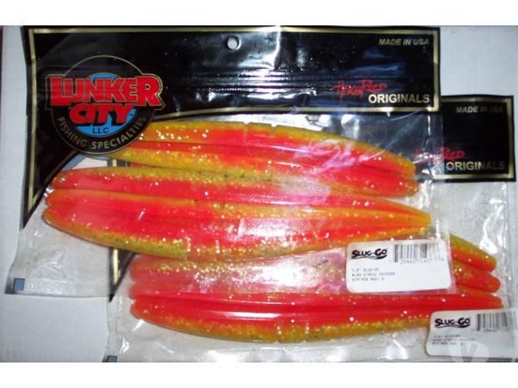 Matériel de sport Lot-et-Garonne Villeneuve sur Lot - 47300 - Photos Vivastreet 10 leurres souples LUNKER CITY Slug Go 7.5" NEUFS