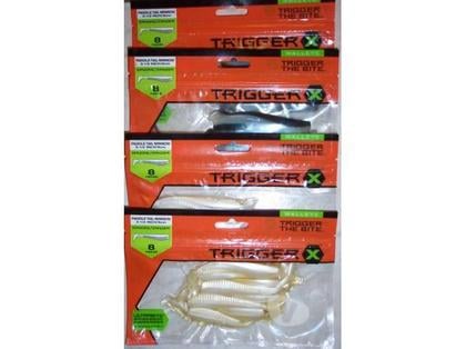 Matériel de sport Villeneuve sur Lot Lot-et-Garonne - Photos Vivastreet 4 pochettes TRIGGER X Paddle tail minnow 9cm