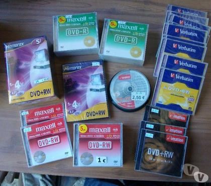 Informatique Bouxwiller Bas-Rhin - Photos Vivastreet divers Packs de DVD-R et DVD-RW- Neufs