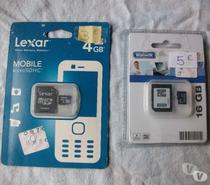 CARTES MÉMOIRE MOBILE MICRO SDHC- Neuves
