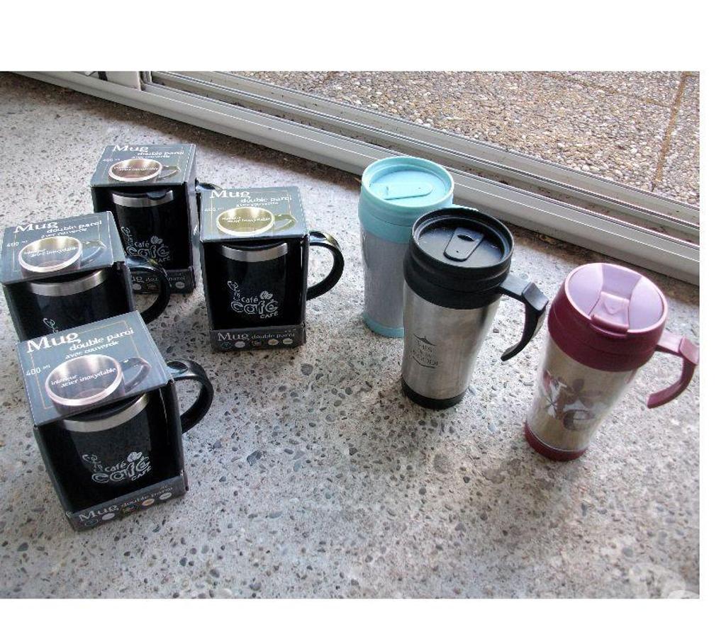 Ameublement & art de la table Bas-Rhin Bouxwiller - 67330 - Photos Vivastreet Mugs et Verres Isothermes -Neufs à 0,50 €
