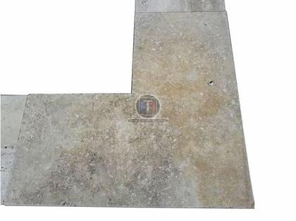 Bricolage - Jardin - Outillage Lancon Provence Bouches-du-Rhône - Photos Vivastreet Travertin Margelle Angle Sortant 2 cm