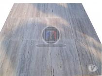 Dallage travertin brut