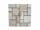 Travertin Classique Mosaique 3 Format Rustique