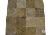 Travertin Jaune 20x20x1 cm 1'er Choix Antique