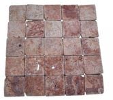 Travertin Rose 10x10 cm