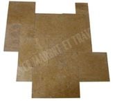 Travertin jaune opus romain ( 4 formats )