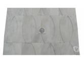 Marbre Blanc Parement 10x30x2 cm Model C Polie