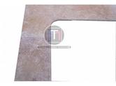  Travertin Classique Margelle Angle 61x61x3 cm Antique 