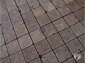  Travertin Noce Antique Mosaique 4,8x4,8x1 cm 