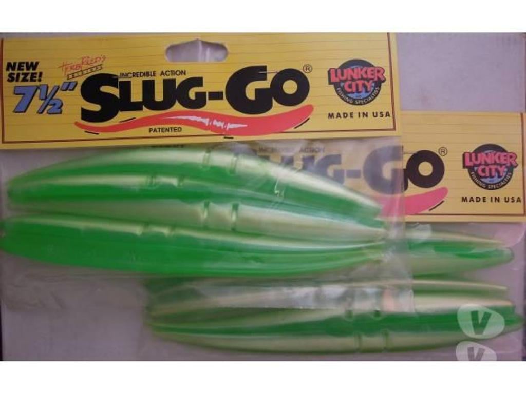 Matériel de sport Lot-et-Garonne Villeneuve sur Lot - 47300 - Photos Vivastreet 10 leurres LUNKER CITY Slug Go 7.5" chartreuse