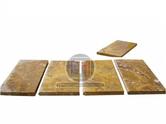  Travertin Jaune Margelle 3 cm Adoucie