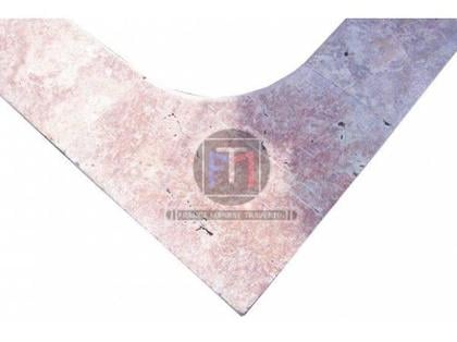 Bricolage - Jardin - Outillage Lancon Provence Bouches-du-Rhône - Photos Vivastreet Travertin Rose Margelle Angle 61x61x3 cm Antique