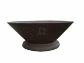  Travertin Noce Vasque Model Assiette Adoucie 