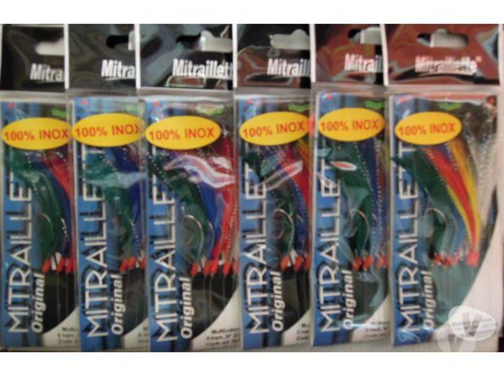 Matériel de sport Lot-et-Garonne Villeneuve sur Lot - 47300 - Photos Vivastreet 6 mitraillettes original 5 hameçons Inox NEUVES