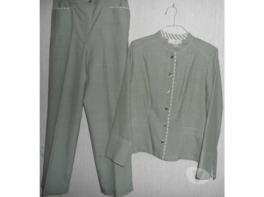 Vêtements occasion Seine-et-Marne Mareuil les Meaux - 77100 - Photos Vivastreet Ensemble femme d'été VESTE/PANTALON "UN JOUR AILLEURS"