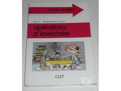 Livres occasion Meaux Seine-et-Marne - Photos Vivastreet COMPTABILITE OPERATIONS D'INVENTAIRE FICHES EXPRESS