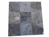  Travertin Gris 40,6x40,6x1,2 cm Adoucie 1'er Choix 