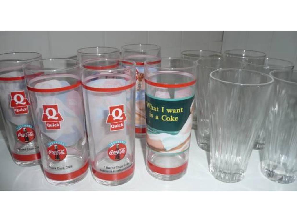 Ameublement & art de la table Seine-et-Marne Meaux - 77100 - Photos Vivastreet VERRES COCA COLA collection Pin Up QUICK + VERRES de TABLE