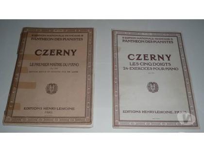 Livres occasion Meaux Seine-et-Marne - Photos Vivastreet CZERNY LE PREMIER MAITRE DU PIANO / LES CINQ DOIGTS
