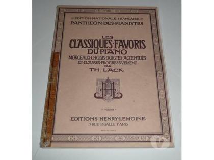 Livres Meaux Seine-et-Marne - Photos Vivastreet LES CLASSIQUES FAVORIS DU PIANO Th. LAICK