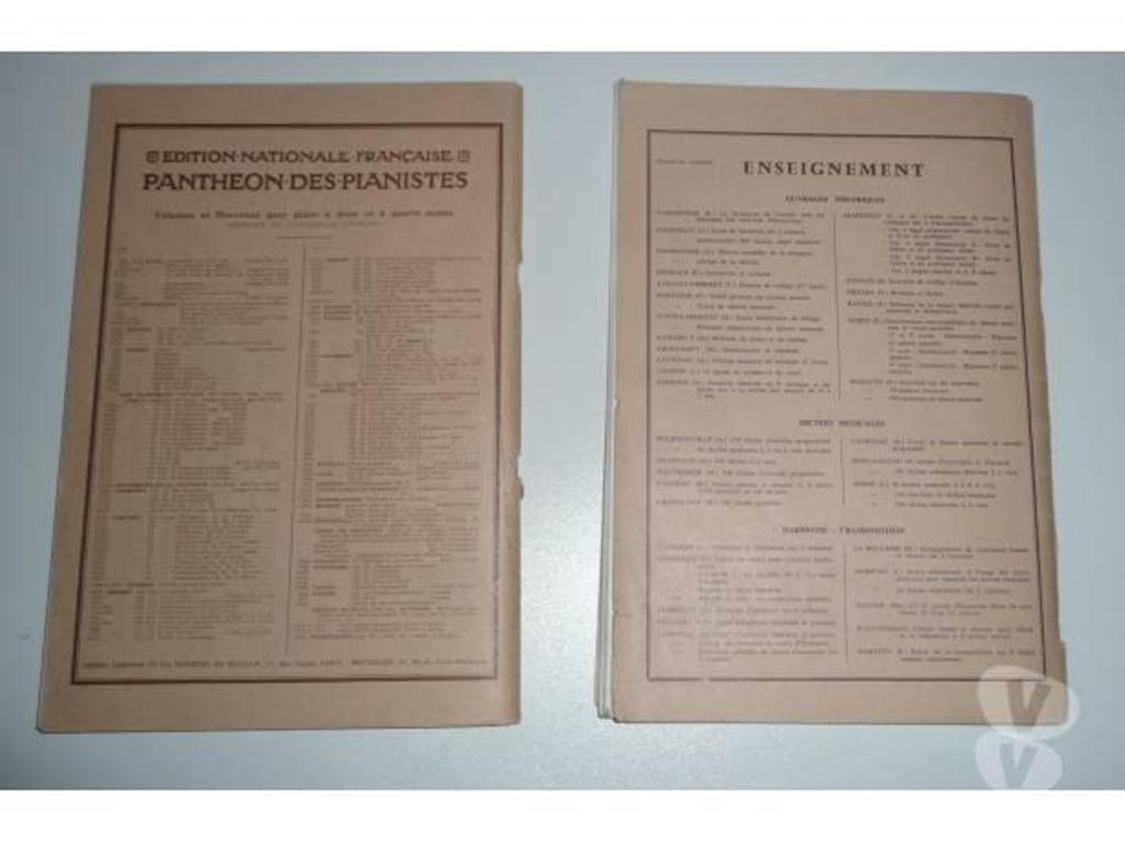 Livres occasion Seine-et-Marne Meaux - 77100 - Photos Vivastreet Partitions SOLFEGE DES SOLFEGES Volumes 1A - 5B