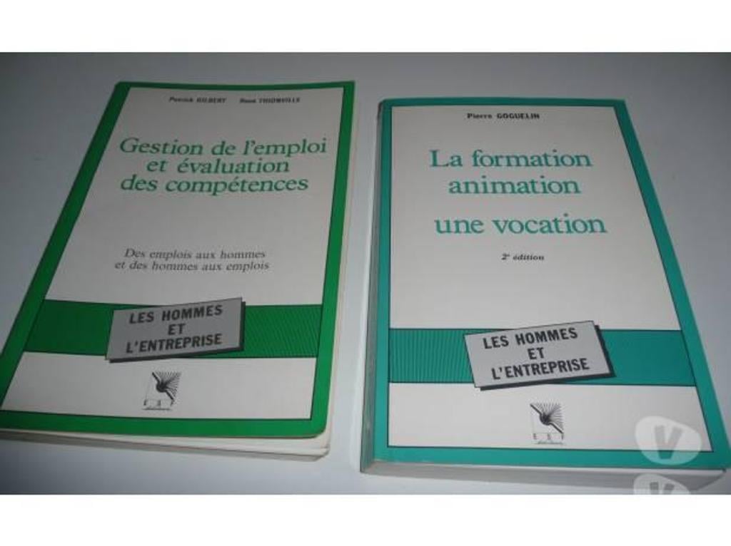 Livres occasion Seine-et-Marne Meaux - 77100 - Photos Vivastreet FORMATION ANIMATION / GESTION DE L'EMPLOI COMPETENCES