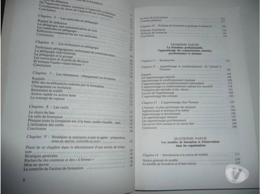 Livres occasion Seine-et-Marne Meaux - 77100 - Photos Vivastreet FORMATION ANIMATION / GESTION DE L'EMPLOI COMPETENCES