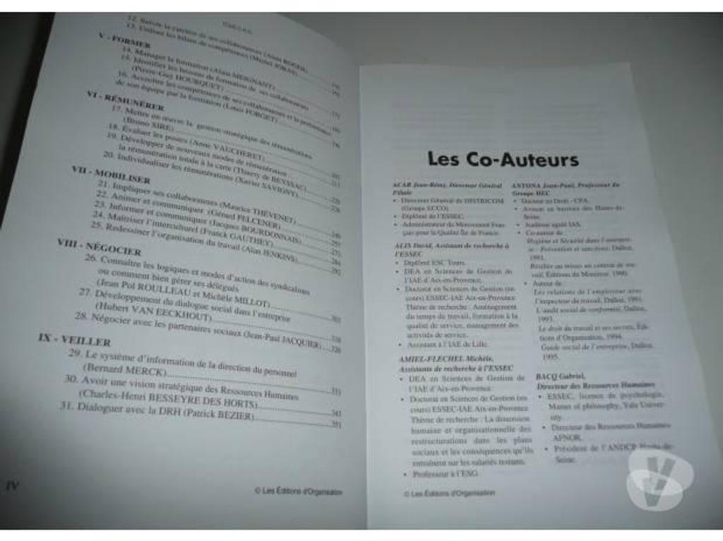 Livres occasion Seine-et-Marne Meaux - 77100 - Photos Vivastreet Tous DRH Jean-Marie PERETTI