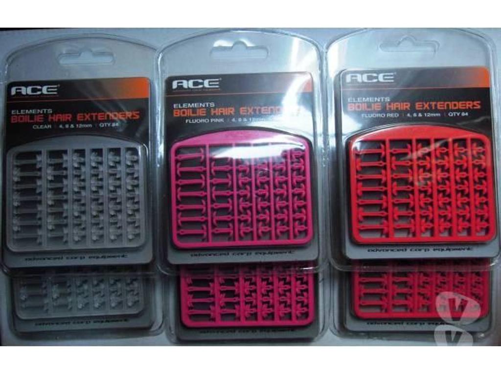 Matériel de sport Lot-et-Garonne Villeneuve sur Lot - 47300 - Photos Vivastreet 6 boites ACE Boilie hair extenders NEUVES