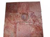 Travertin Rose 40,6 x 40,6 x 1,2 cm Brossé 1 choix 