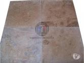  Travertin Walnut 60 x 60 x 1,5 cm rustique 