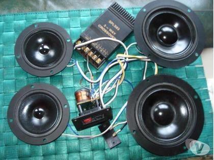Photo - Video - Son Fontenay le Fleury Yvelines - Photos Vivastreet Lot de 4 haut-parleurs sono -- 4 ohms-3 voies MARQUE SPLS 83