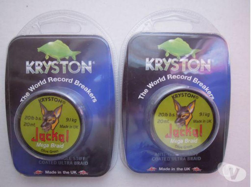 Matériel de sport Lot-et-Garonne Villeneuve sur Lot - 47300 - Photos Vivastreet 2 bobines 20m tresse KRYSTON Jackal NEUVES