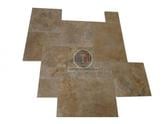 - Travertin Rustic Gold Opus Romain Antique 3 cm 1'er choix 