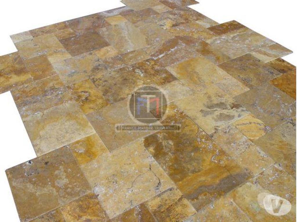  Bouches-du-Rhône Lancon Provence - 13680 - Photos Vivastreet Travertin Jaune Opus Romain Brossé 1'er Choix 