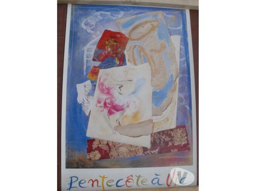 Décoration - art Tarn-et-Garonne Montauban - 82000 - Photos Vivastreet Affiche PENTECOTE à VIC (49 cm x 74 cm)