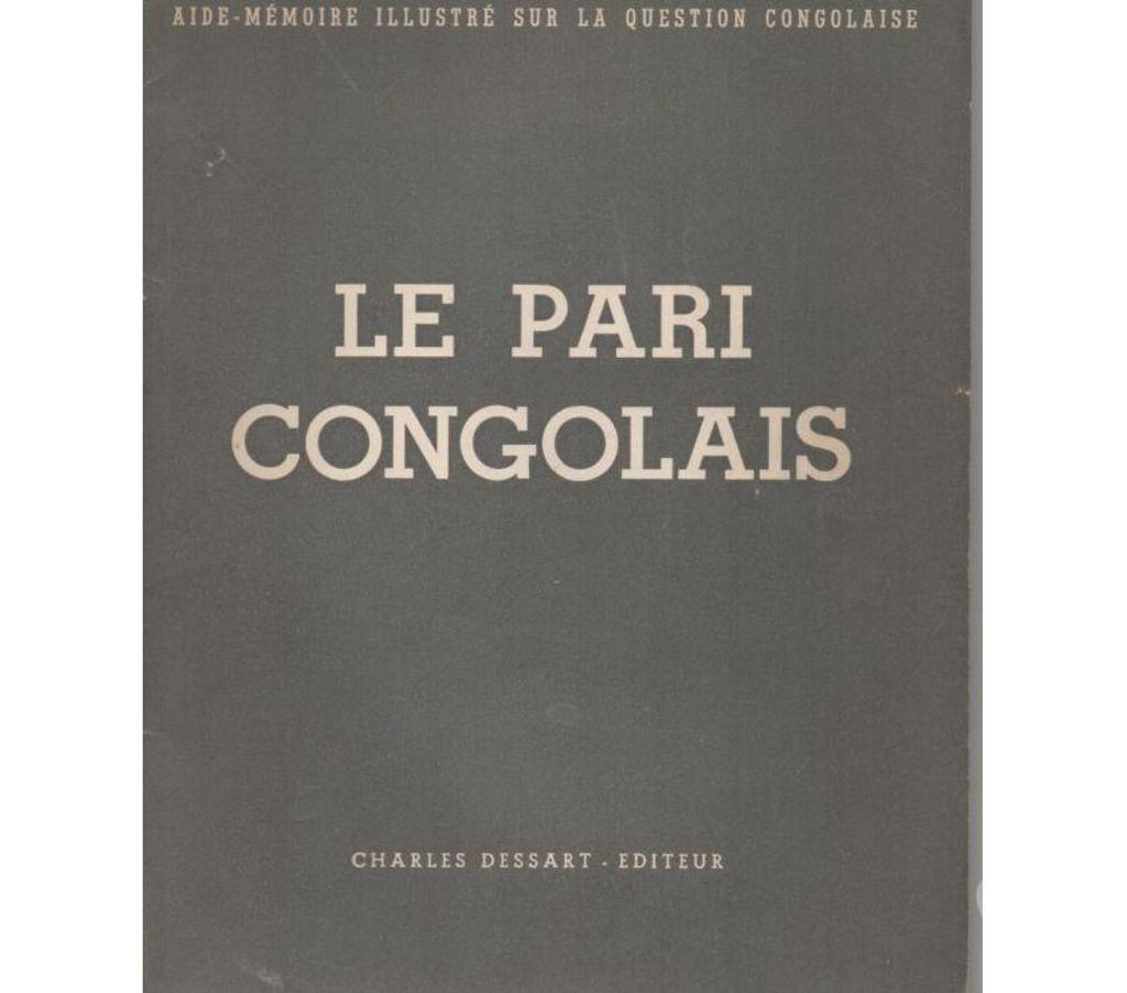 Livres occasion Tarn-et-Garonne Montauban - 82000 - Photos Vivastreet LE PARI CONGOLAIS Aide mémoire illustré sur la question cong