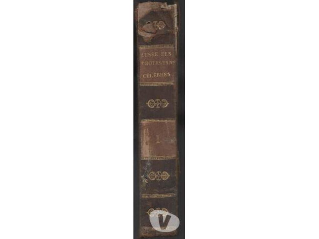 Livres occasion Tarn-et-Garonne Montauban - 82000 - Photos Vivastreet 1821 Musée des protestans célèbres ou portraits et notices b