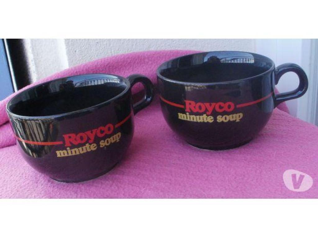 Collection Tarn-et-Garonne Montauban - 82000 - Photos Vivastreet 2 tasses publicitaire ROYCO Minute soup