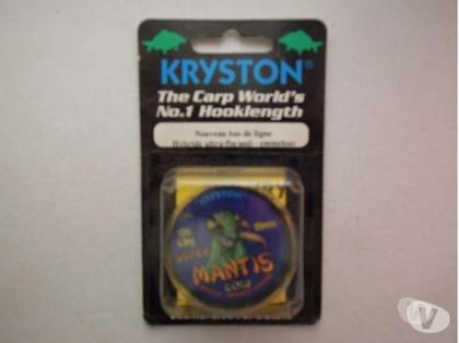 Photos Vivastreet bobine tresse 20m KRYSTON Super Mantis Gold 15lb