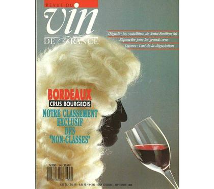 Livres occasion Montauban Tarn-et-Garonne - Photos Vivastreet Revue du VIN DE FRANCE N° 340 - Septembre 1989
